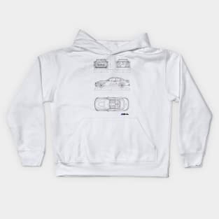 M4 Cabrio Kids Hoodie